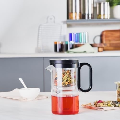 Karaca Brewy Tea Borosilikat Cam French Press 500 ml