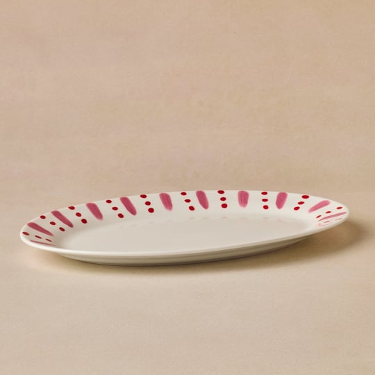 Karaca Cherry Time Kayık Tabak 30 cm