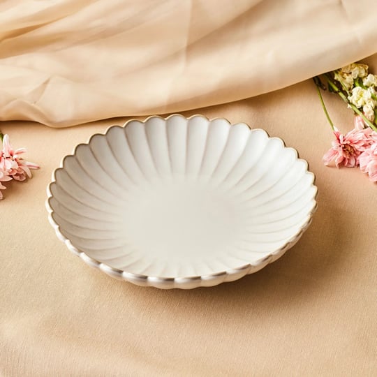 Karaca Daisy Çukur Tabak 22 cm