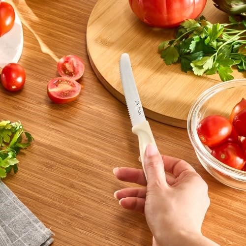 KARACA Dr. Inox Domates Bıçağı Krem 22 Cm