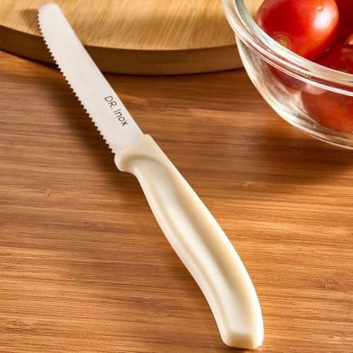 KARACA Dr. Inox Domates Bıçağı Krem 22 Cm
