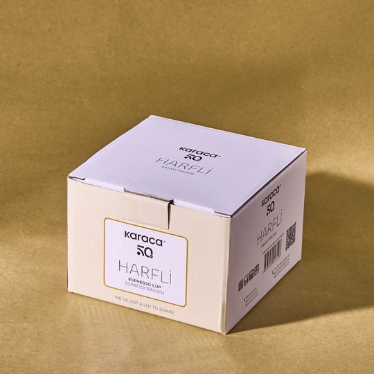 Karaca E Harfli Kahve Fincanı 80 ml