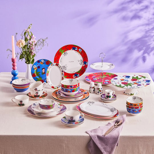 Karaca Frida Çukur Tabak Beyaz 22 Cm