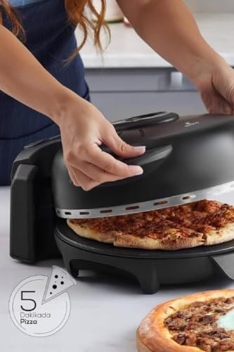 Karaca Gastro 10 In1 Pizza Mk. Biodiamond Matte Black New Pizza Makinesi
