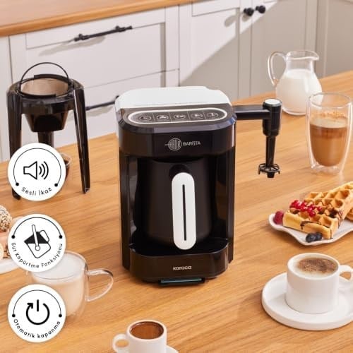 Karaca Hatır Barista Türk Kahve Makinesi, Pearl White
