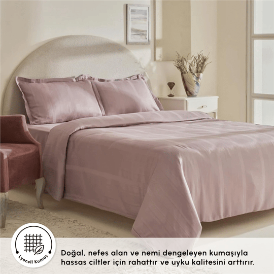 Karaca Home Alvin Nevresim Takımı Beyaz