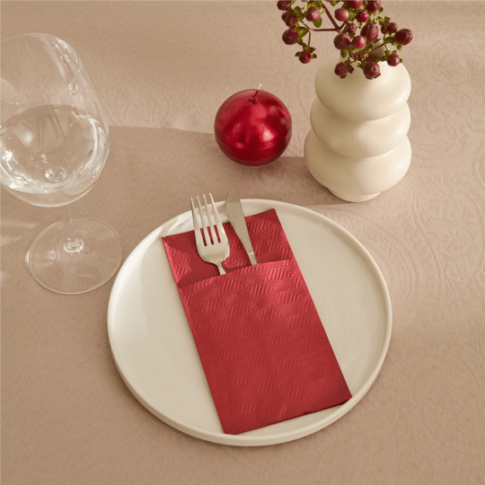 Karaca Home Basic 16lı Cepli Kağıt Peçete 40X40 cm