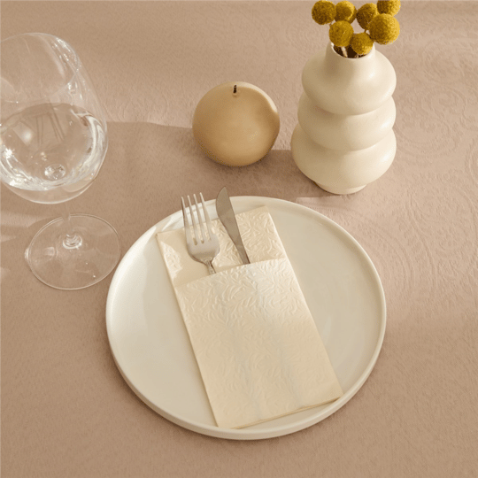 Karaca Home Basic 16lı Cepli Kağıt Peçete 40X40 cm
