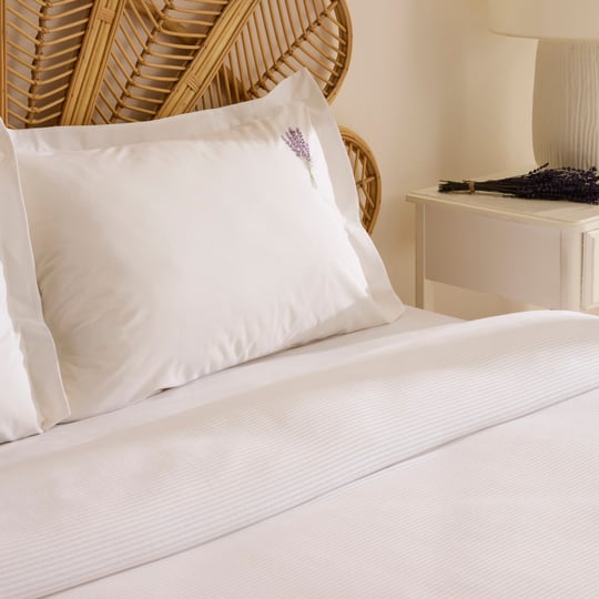 Karaca Home Elune Çift Kişilik %100 Pamuk Pike Takımı Beyaz