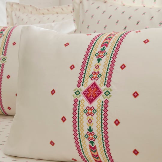 Karaca Home Elvra %100 Pamuk Nish Set Çift Kişilik Pike Takımı Multicolour