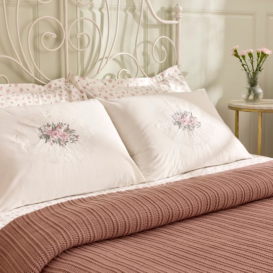 Karaca Home Jane Çift Kişilik Battaniye Nish Set
