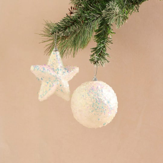 Karaca Home New Year Sparkle 2lü Ağaç Süsü