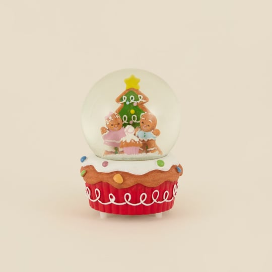 Karaca Home New Year Yılbaşı Cupcake Müzikli Yılbaşı Kar Küresi