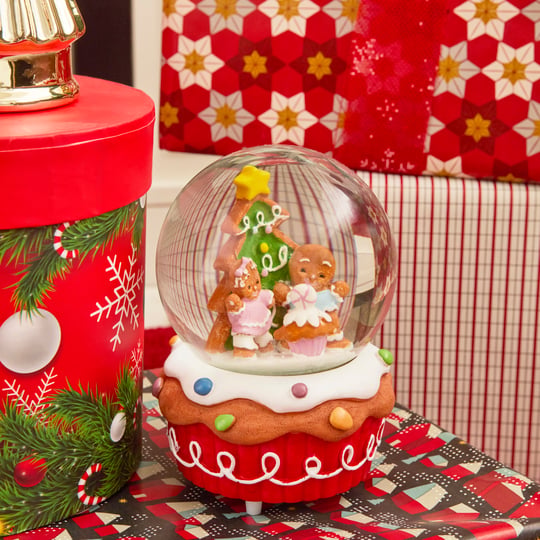 Karaca Home New Year Yılbaşı Cupcake Müzikli Yılbaşı Kar Küresi
