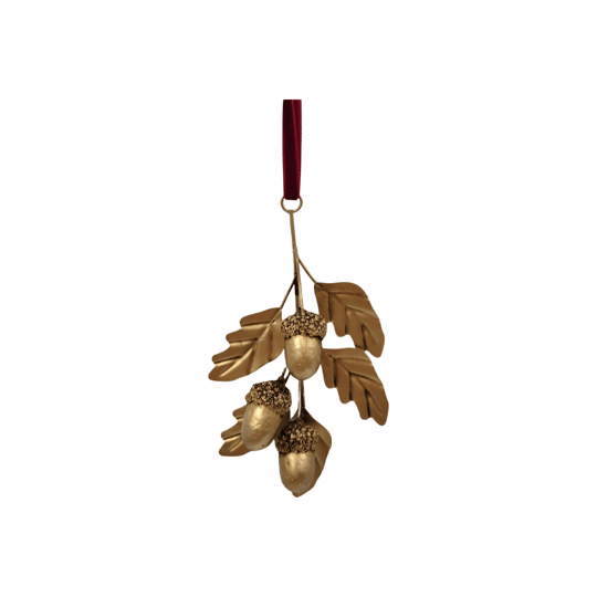 Karaca Home New Year Yılbaşı Pinecone Ağaç Süsü 9x4x14 cm
