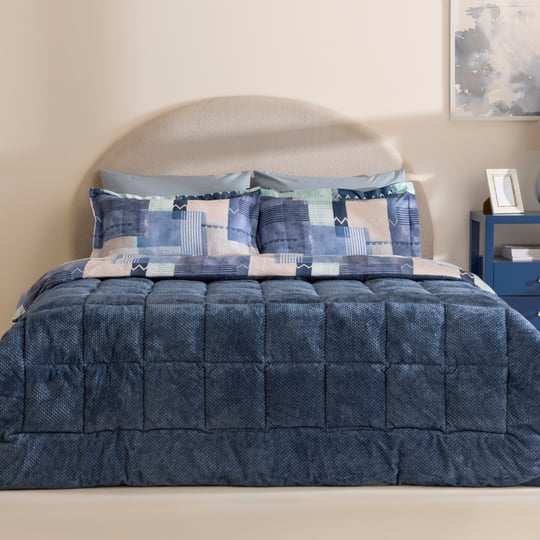 Karaca Home Pasific Çift Kişilik Comfort Set Mavi