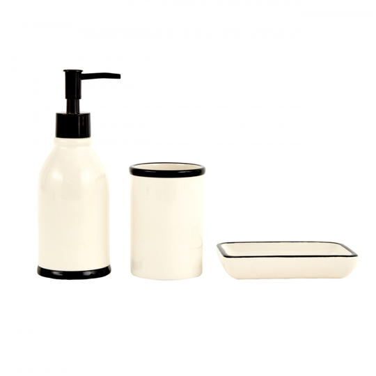 Karaca Home Plain 3 Parça Banyo Seti
