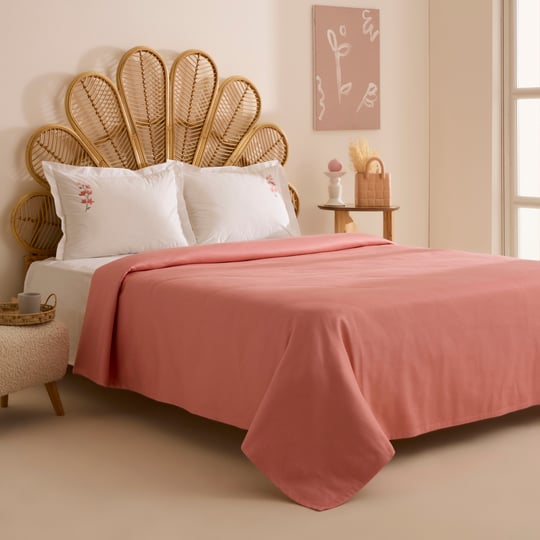 Karaca Home Softera %100 Pamuk Çift Kişilik Pike Takımı Pembe