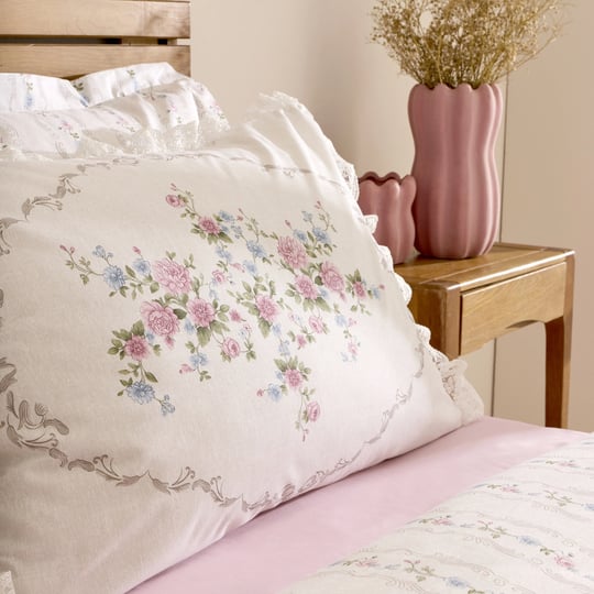 Karaca Home Solmere %100 Pamuk Baskılı Çift Kişilik Nevresim Takımı