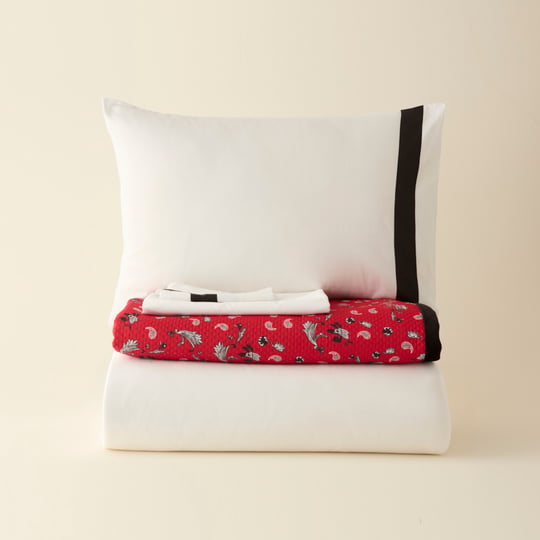 Karaca Home X 2Wins Rosso Notte Çift Kişilik Yatak Örtüsü Kırmızı