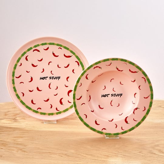 Karaca Hot Stuff Pizza Tabağı Pembe 30 cm
