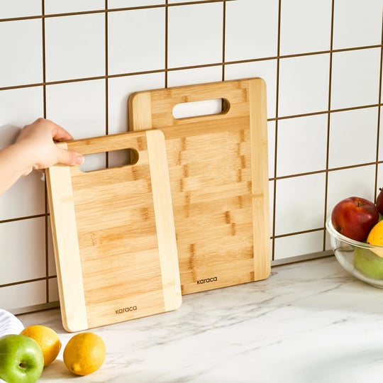 Karaca Lowell Bamboo 2li Pro Kesme Tahtası