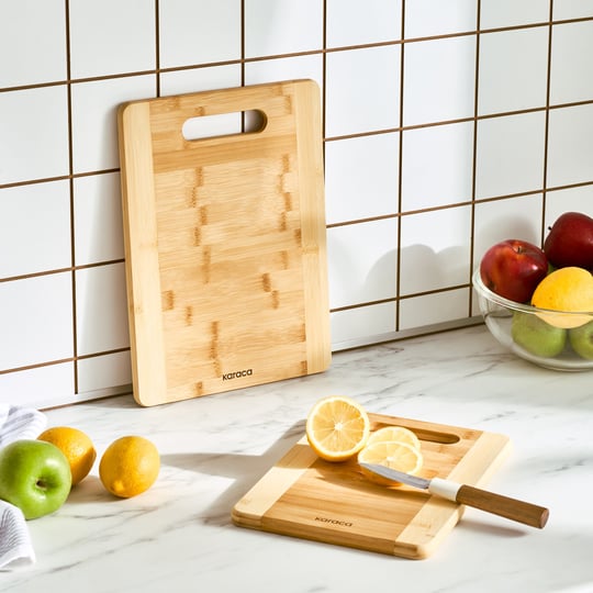 Karaca Lowell Bamboo 2li Pro Kesme Tahtası
