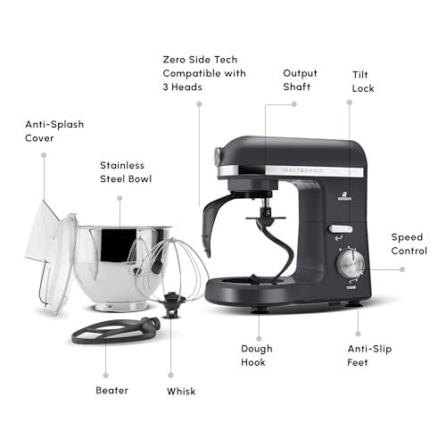 Karaca Mastermaid Chef Pro Çift Kollu Mutfak Şefi 1500 W Space Gray