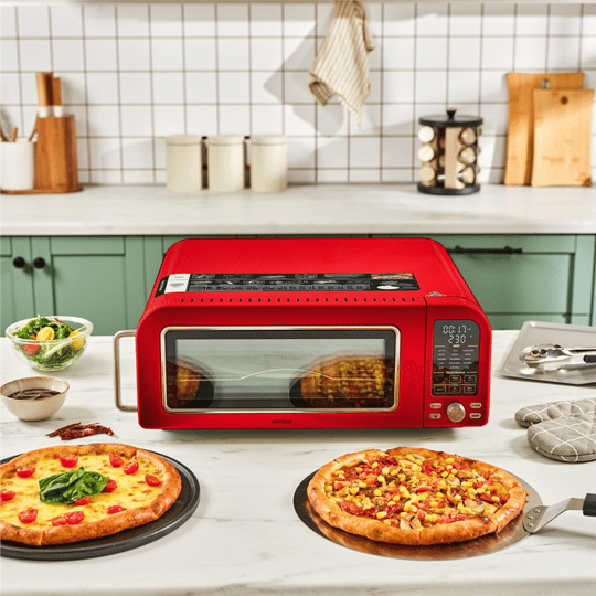 Karaca Multicrust Artisan Retro Pizza Makinesi ve Fırın