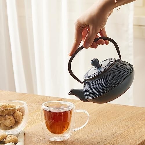 Karaca Mystical Döküm Demlik-Teapot 720 ml Mavi