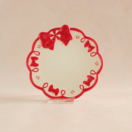 Karaca New Year Ribbon Tatlı Tabağı 14 cm