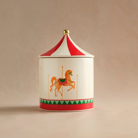 Karaca New Year Yılbaşı Carousel Saklama Kabı 22 cm