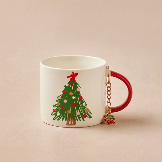 Karaca New Year Yılbaşı Charm Hediyeli Tree Kupa 350 ml