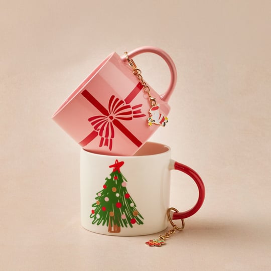 Karaca New Year Yılbaşı Charm Hediyeli Tree Kupa 350 ml