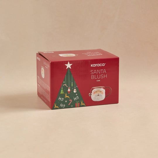 Karaca New Year Yılbaşı Santa Blush Kupa 350 ml