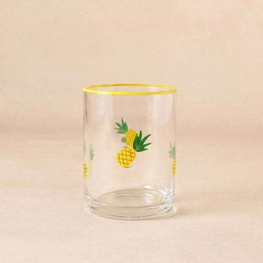 Karaca Pineapple Meşrubat Bardağı 420 ml Sarı