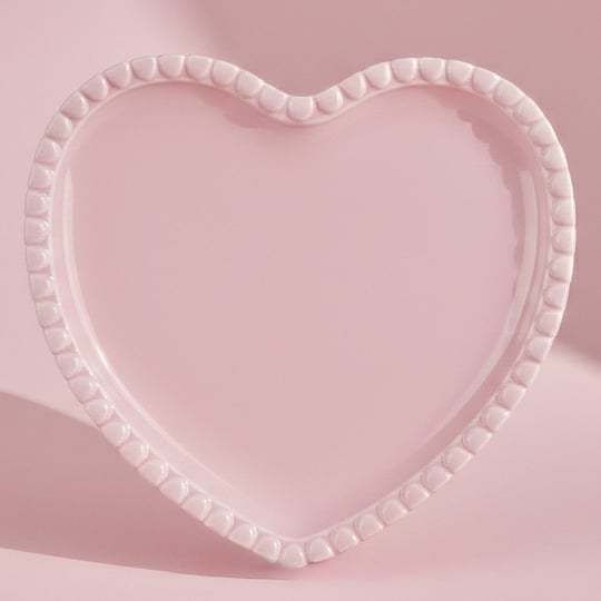 Karaca Pink Love Pasta Tabağı Pembe 21 cm