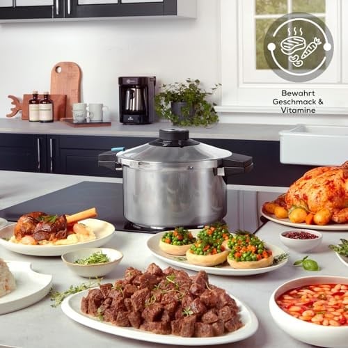 Karaca Quick and Safe İndüksiyon Tabanlı Düdüklü Tencere Seti 4+6 Lt