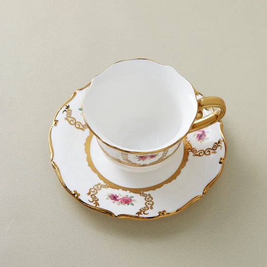 Karaca Royal Bone Elizabeth 2 Kişilik Çay Fincanı