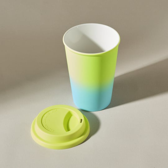 Karaca Soft Touch Travel Kupa 300 ml Sarı