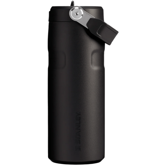 Karaca Stanley The IceFlow Flip Straw 2.0 Pipetli Termos Bardak 470 Ml Siyah
