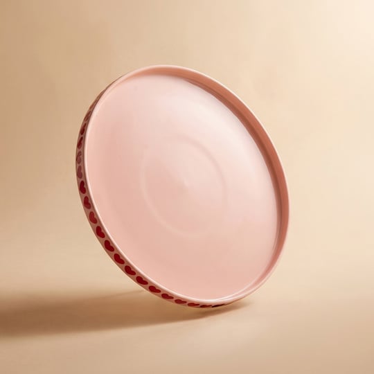 Karaca Sweetheart Servis Tabağı Pembe 27 cm