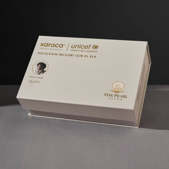 Karaca Unicef Arzum Onan 2 Kişilik Kahve Fincan Takımı 90 ml
