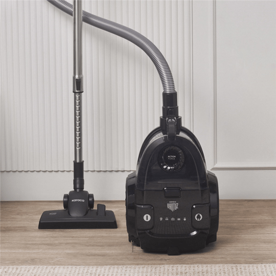 Karaca Vantuz Action Force X10 2 Lt Toz Torbasız Hazneli Elektrikli Süpürge 899 W