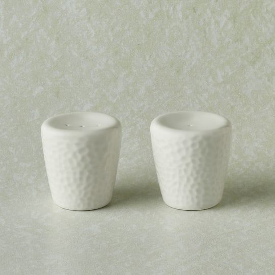 Karaca x Refika Bembeyaz Yuvarlak Biberlik 6 cm