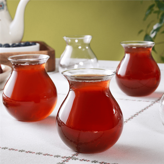 Karaca x Refika Tatlıcan 6lı Çay Bardağı Seti