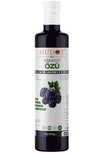 Karadut Özü HUDOT® Premium Gurme –%100 Doğal, Koruyucu & Şeker İlavesiz – 700 g (Cam Şişe) – Doğadan Sofraya Lezzet