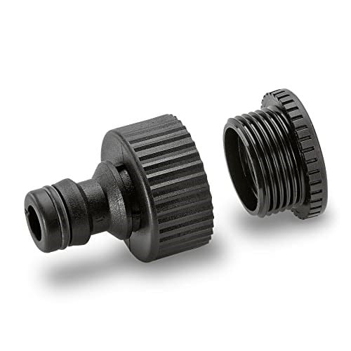 Karcher Musluk Adaptörü (G3/4 w/ G1/2) Çap Düşürücü - Seçenekler: Musluk Adaptörü G1 w/ G3/4 Çap Düşürücü