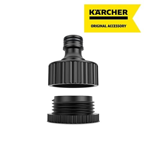 Karcher Musluk Adaptörü (G3/4 w/ G1/2) Çap Düşürücü - Seçenekler: Musluk Adaptörü G1 w/ G3/4 Çap Düşürücü