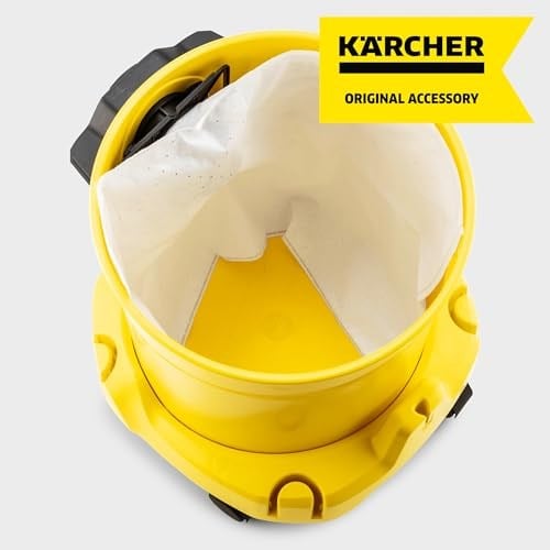 Karcher, Wd 2 Plus/3 4St Keçe Filtre Torbası, 2.863-314.0, Beyaz